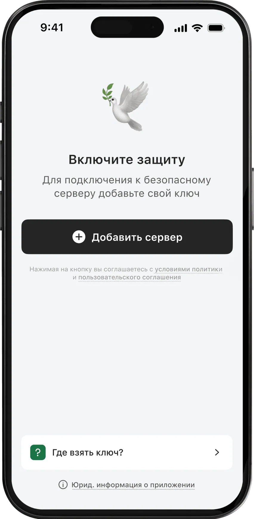 Мобильное приложение для безопасного подключения к VLESS-серверам — иллюстрация задачи